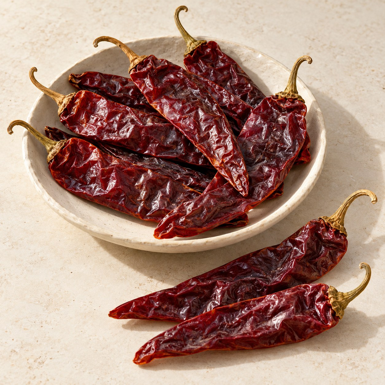 Illustrative ingredient photograph of Chile California